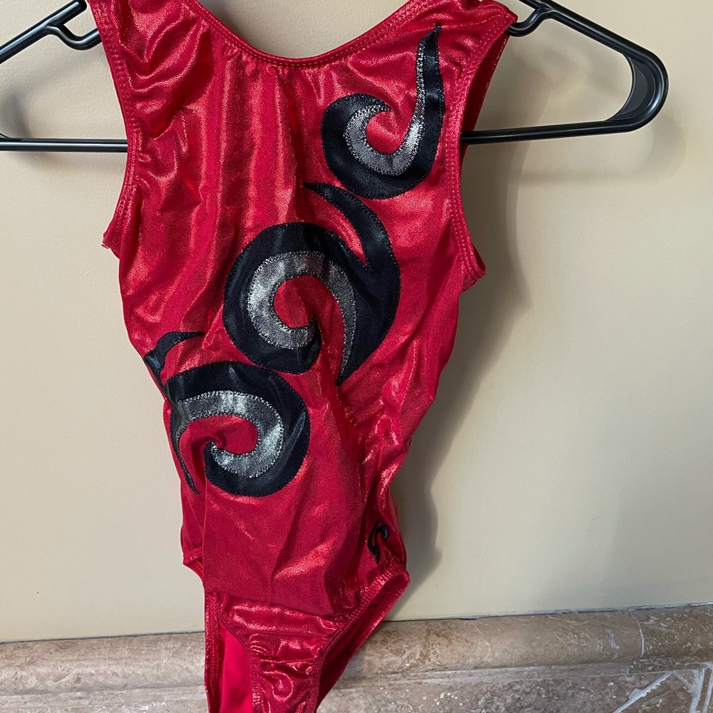 Red leotard